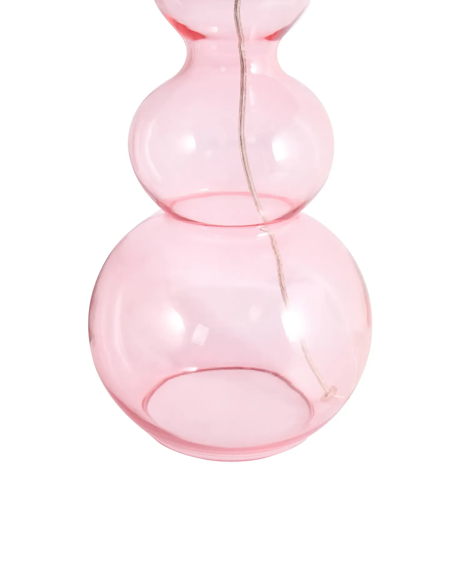 Lampa stołowa SENGWA Szkło Różowy