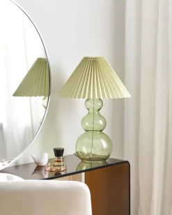 Lampa stołowa SENGWA Szkło Zielony