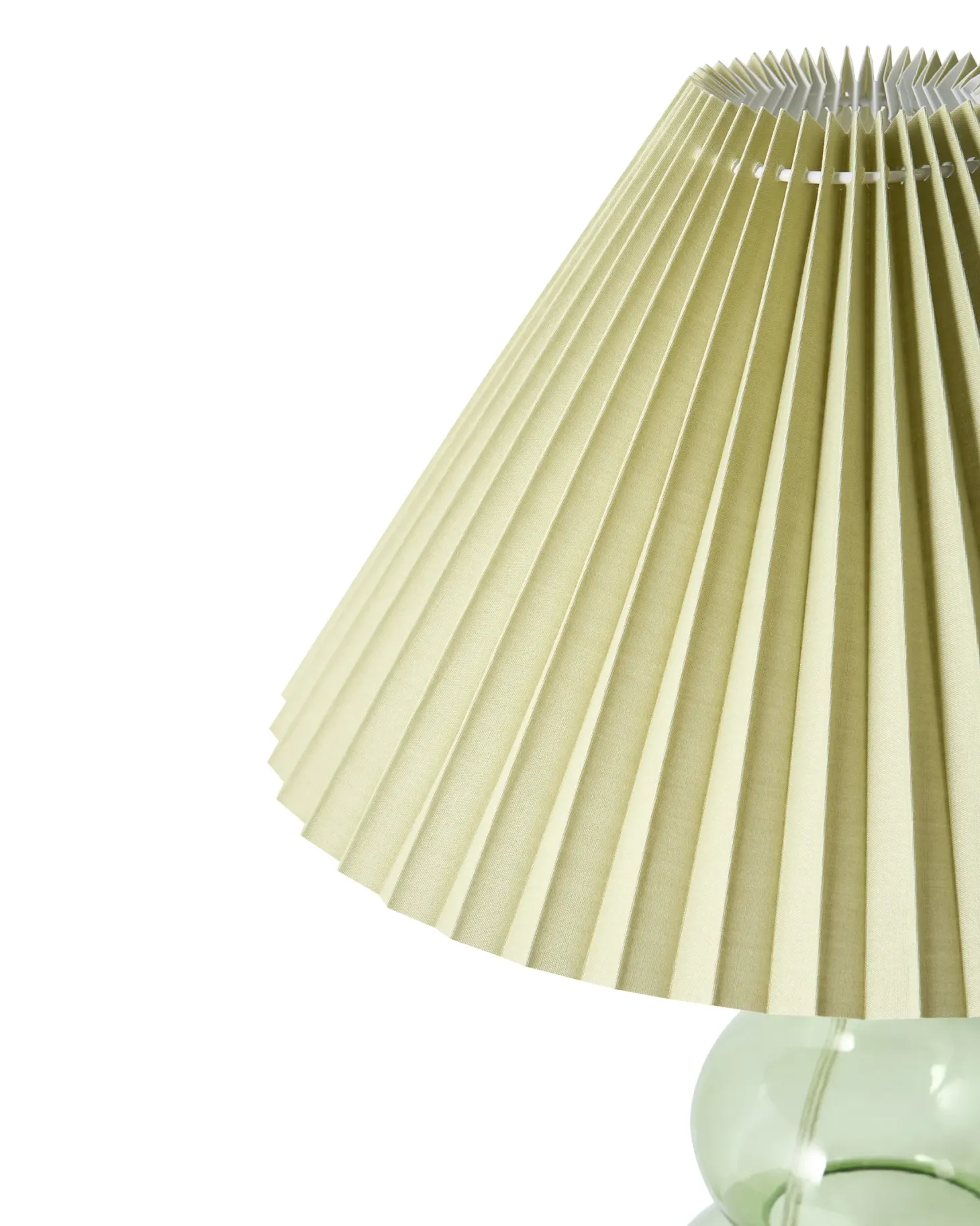 Lampa stołowa SENGWA Szkło Zielony