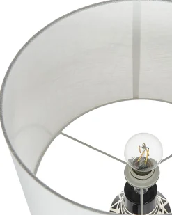 Lampa stołowa SHEBELLE Ceramika Czarny