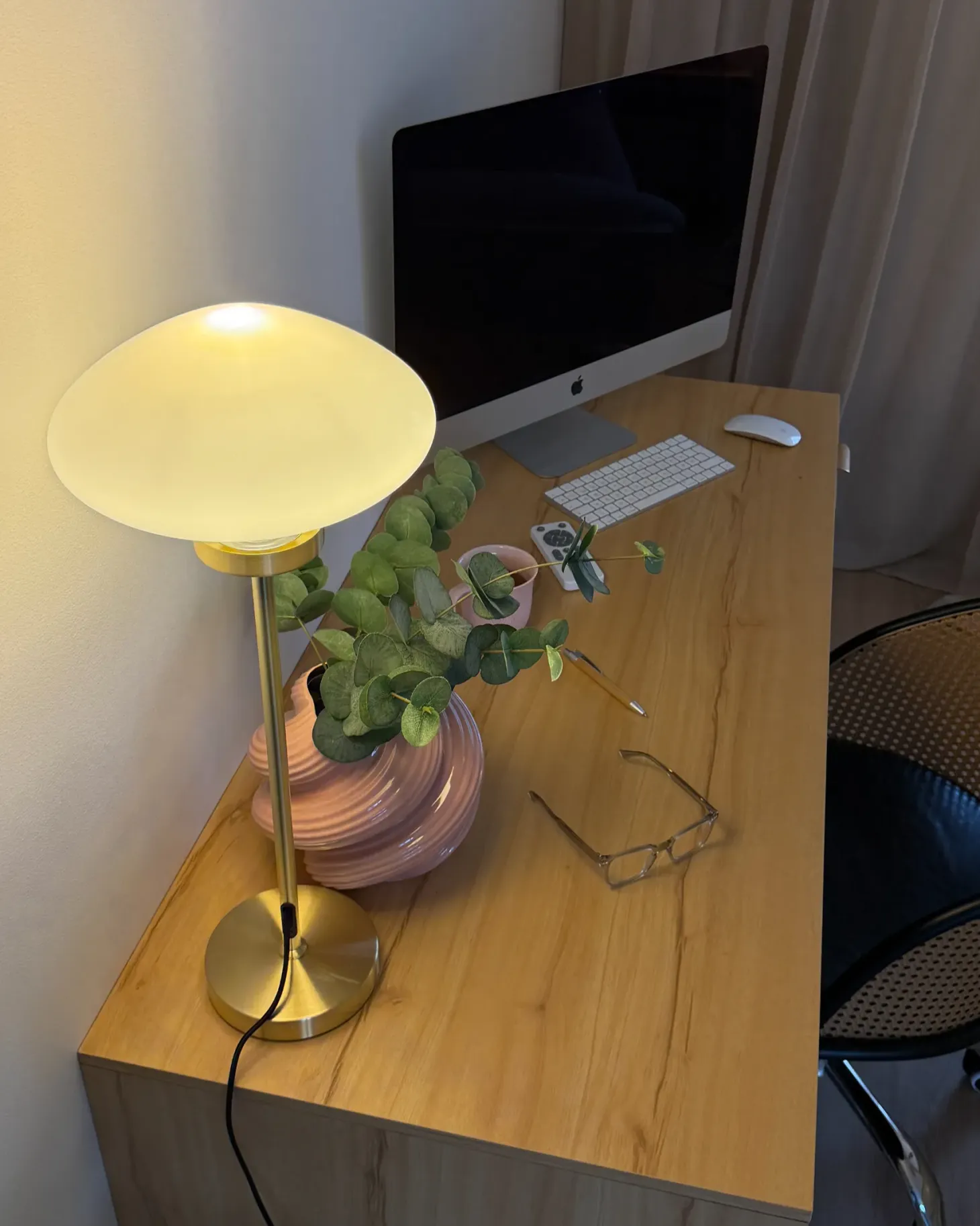 Lampa stołowa SIBUN Metal Złoty