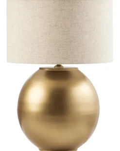 Lampa stołowa SOBRAMATI Metal Mosiężny