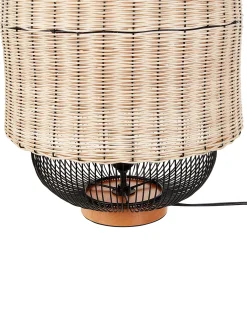 Lampa stołowa TANGANYIKA Rattan Naturalny