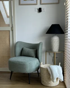 Lampa stołowa TELIRE Ceramika Beżowy