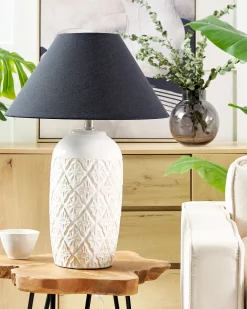 Lampa stołowa TELIRE Ceramika Beżowy