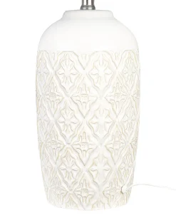 Lampa stołowa TELIRE Ceramika Beżowy