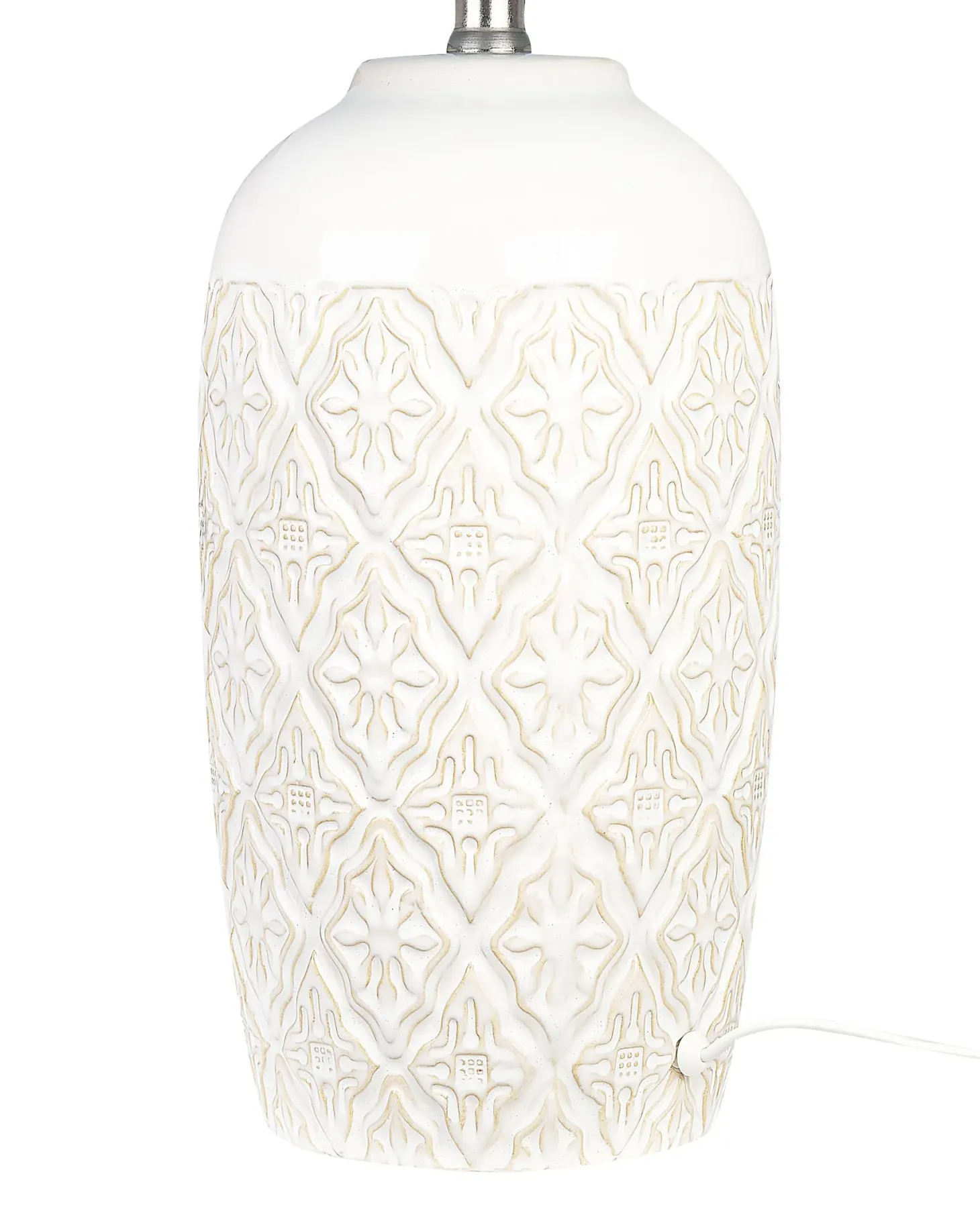 Lampa stołowa TELIRE Ceramika Beżowy