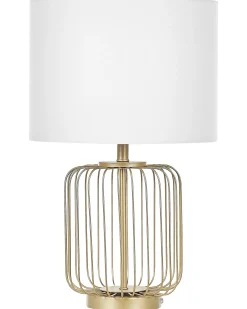 Lampa stołowa THOUET Metal Złoty