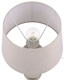 Lampa stołowa TRAISEN Ceramika Beżowy