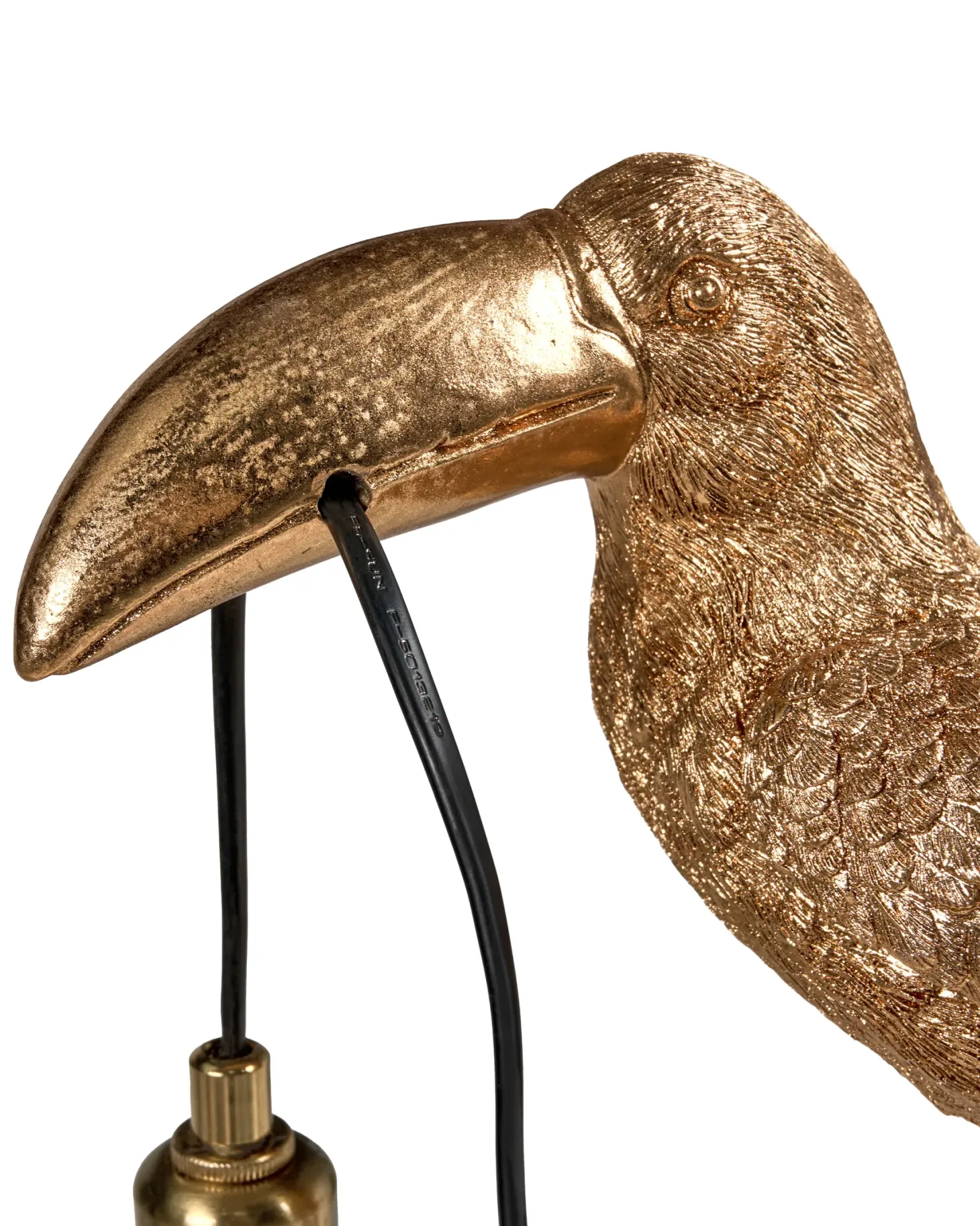 Lampa stołowa Tukan ARACARI Złoty