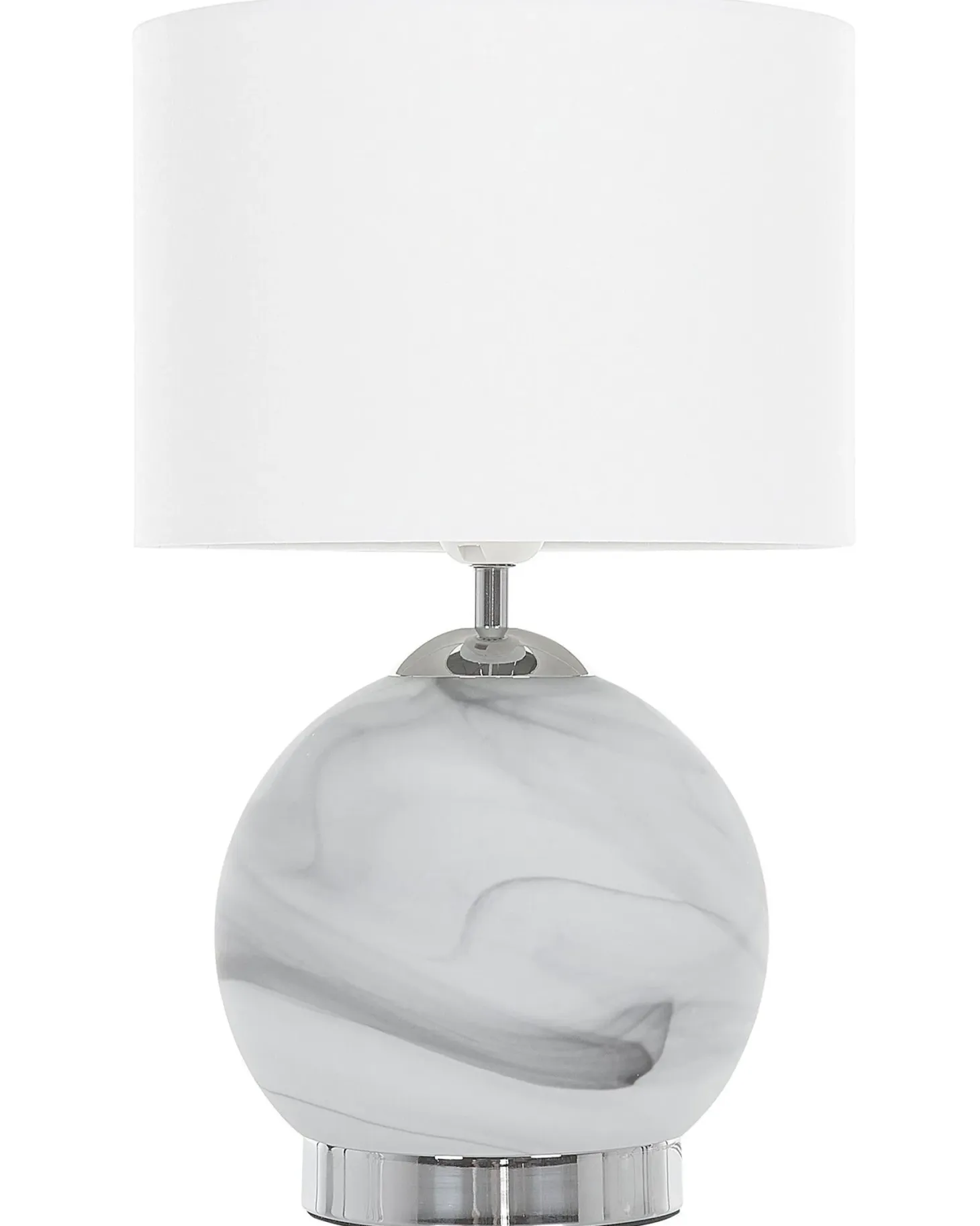 Lampa stołowa UELE Metal Szary marmur