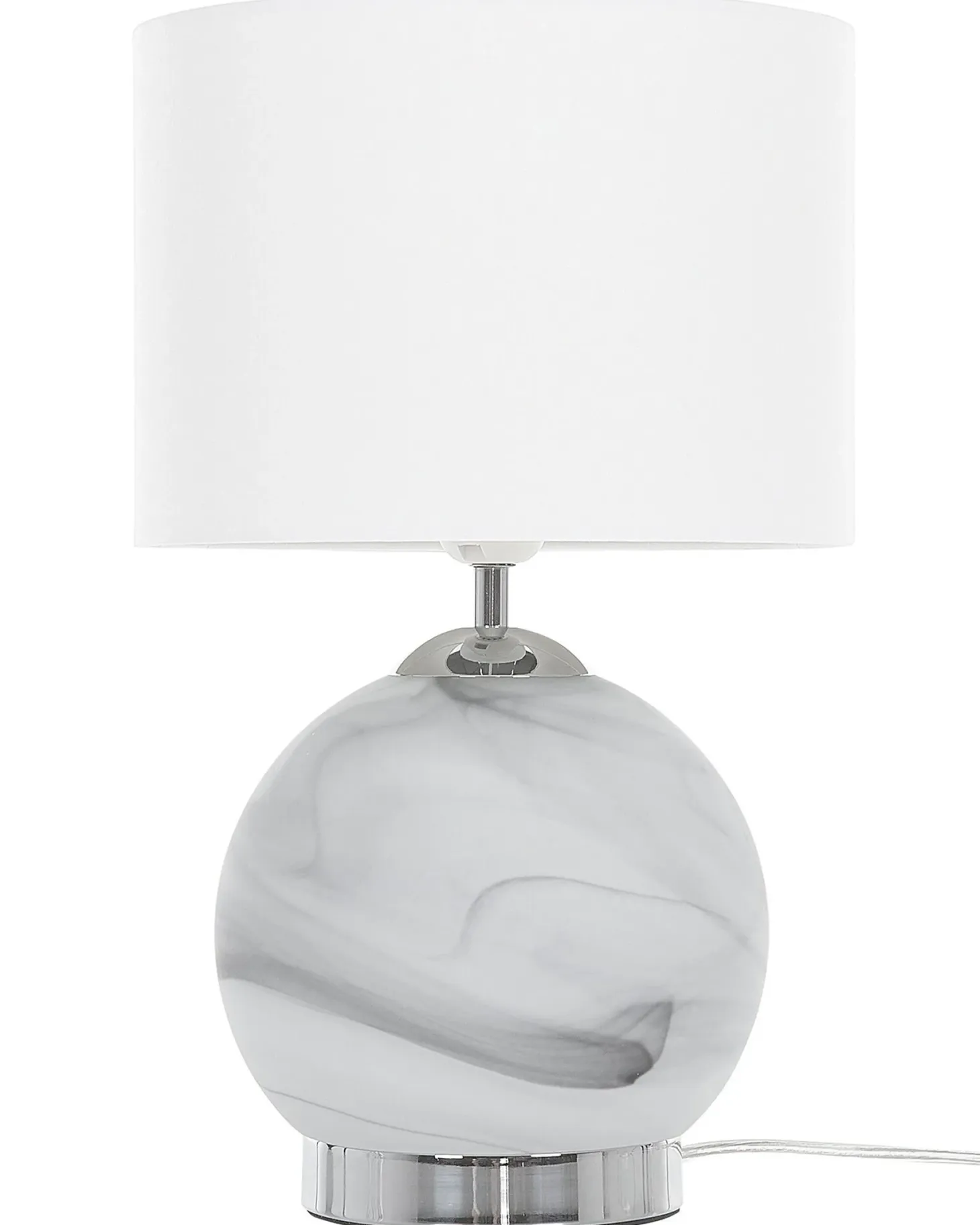 Lampa stołowa UELE Metal Szary marmur