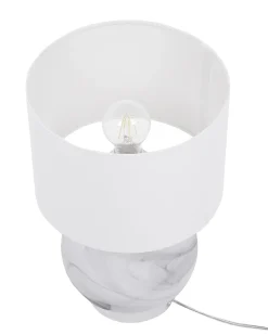 Lampa stołowa UELE Metal Szary marmur