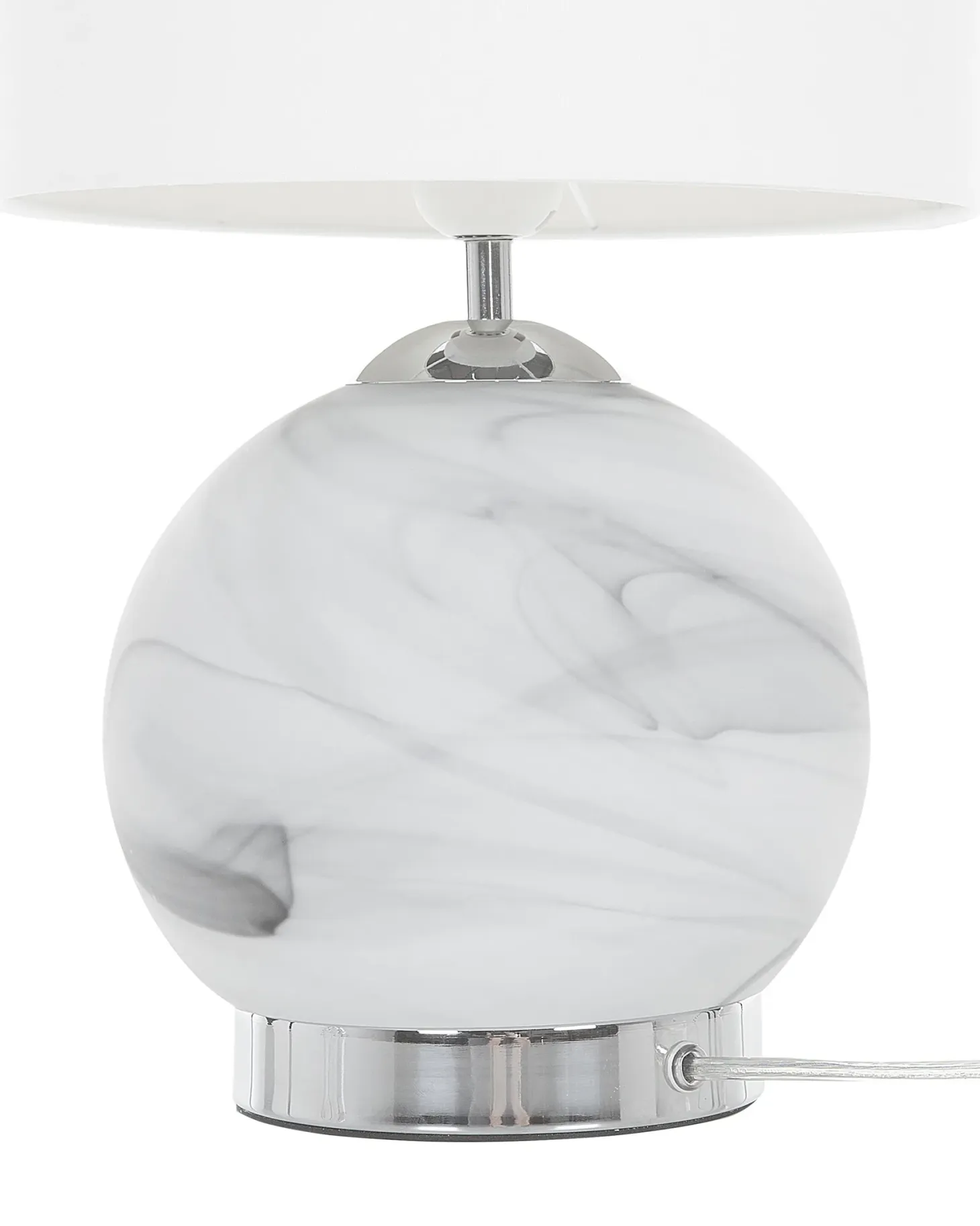 Lampa stołowa UELE Metal Szary marmur
