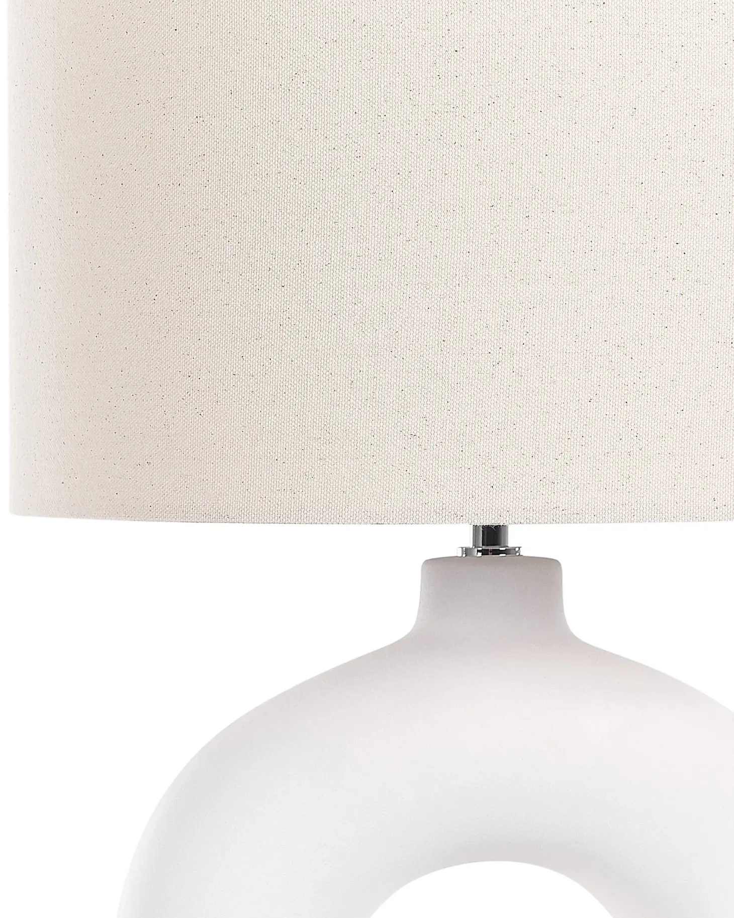 Lampa stołowa VENTA Ceramika Biały