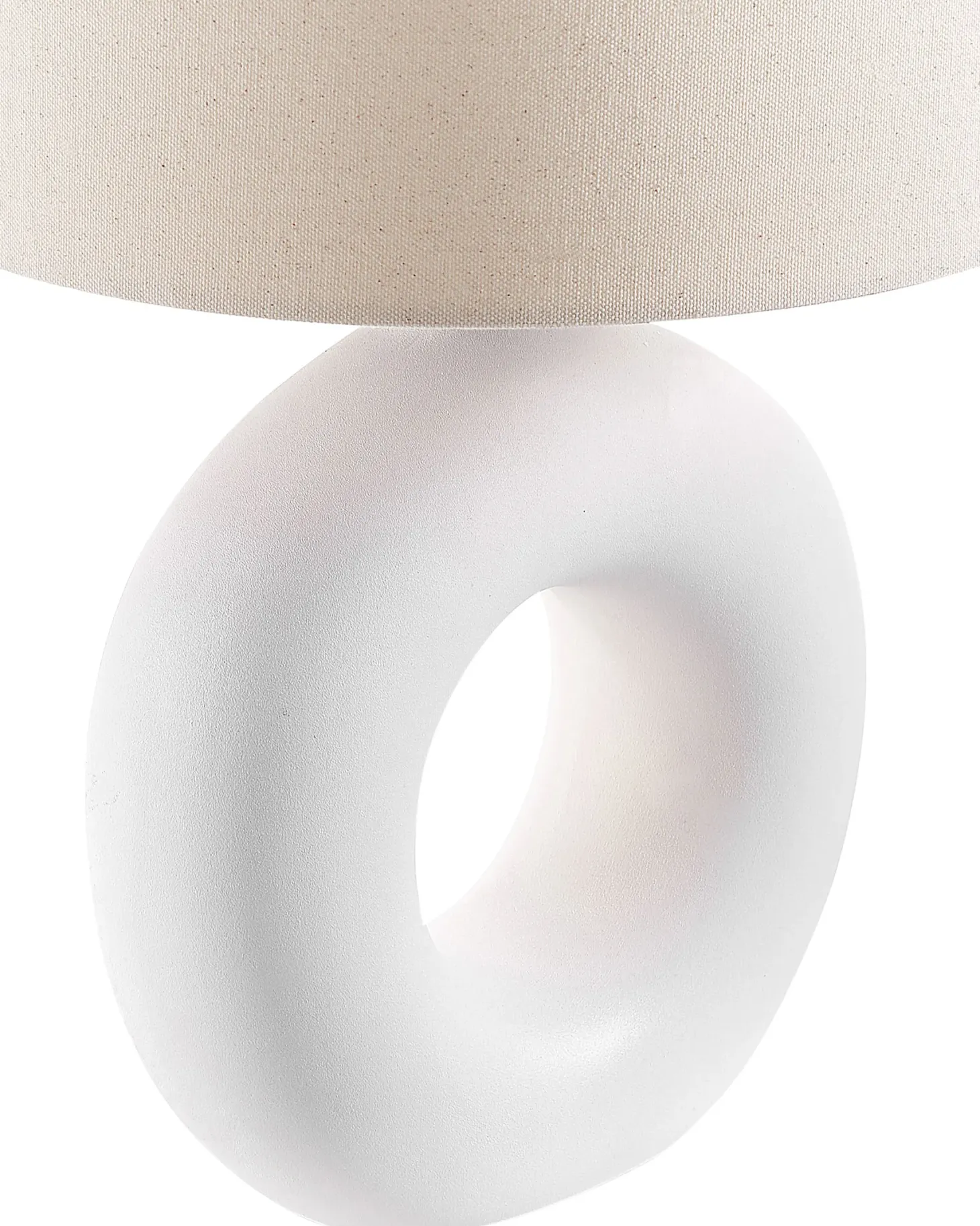 Lampa stołowa VENTA Ceramika Biały