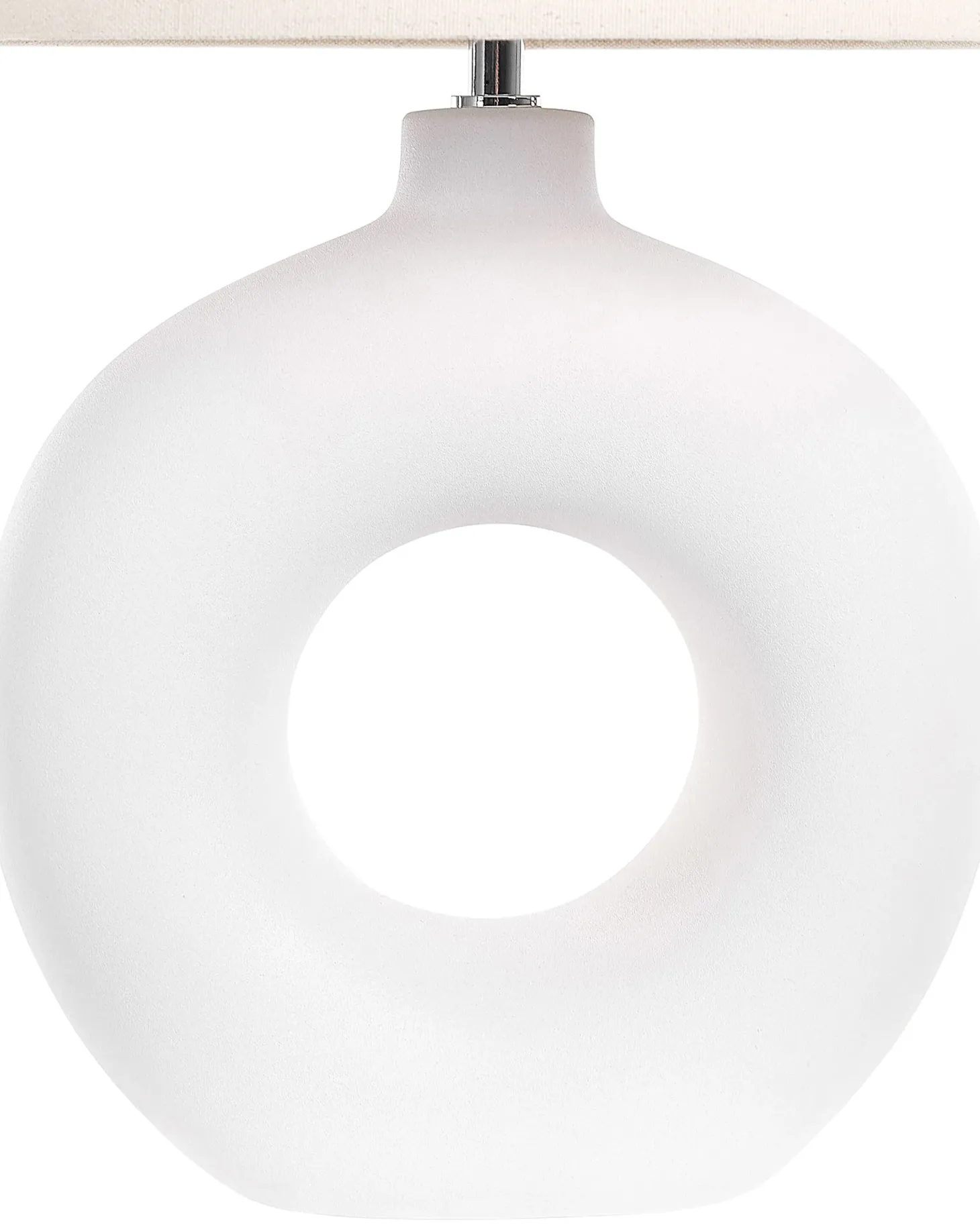 Lampa stołowa VENTA Ceramika Biały