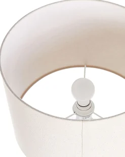 Lampa stołowa VENTA Ceramika Biały