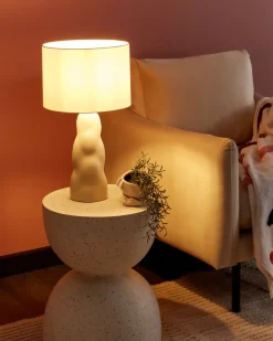 Lampa stołowa VILAR Ceramika Beżowy