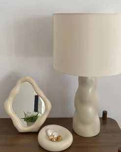 Lampa stołowa VILAR Ceramika Beżowy