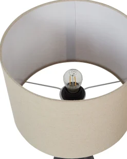 Lampa stołowa VILAR Ceramika Czarny