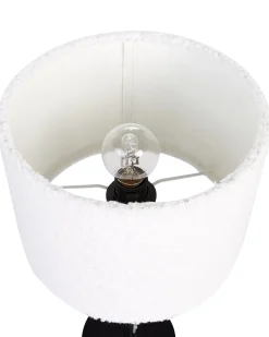Lampa stołowa VINAZCO Boucle Biały