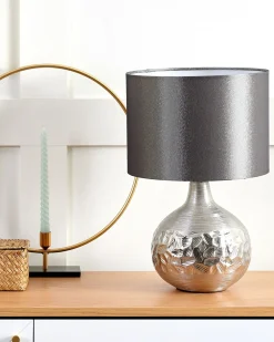 Lampa stołowa YAKIMA Porcelana Szary