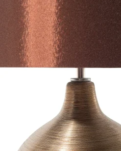 Lampa stołowa YAKIMA Porcelana Brązowy