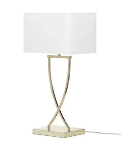 Lampa stołowa YASUNI Metal Biały/ złoty