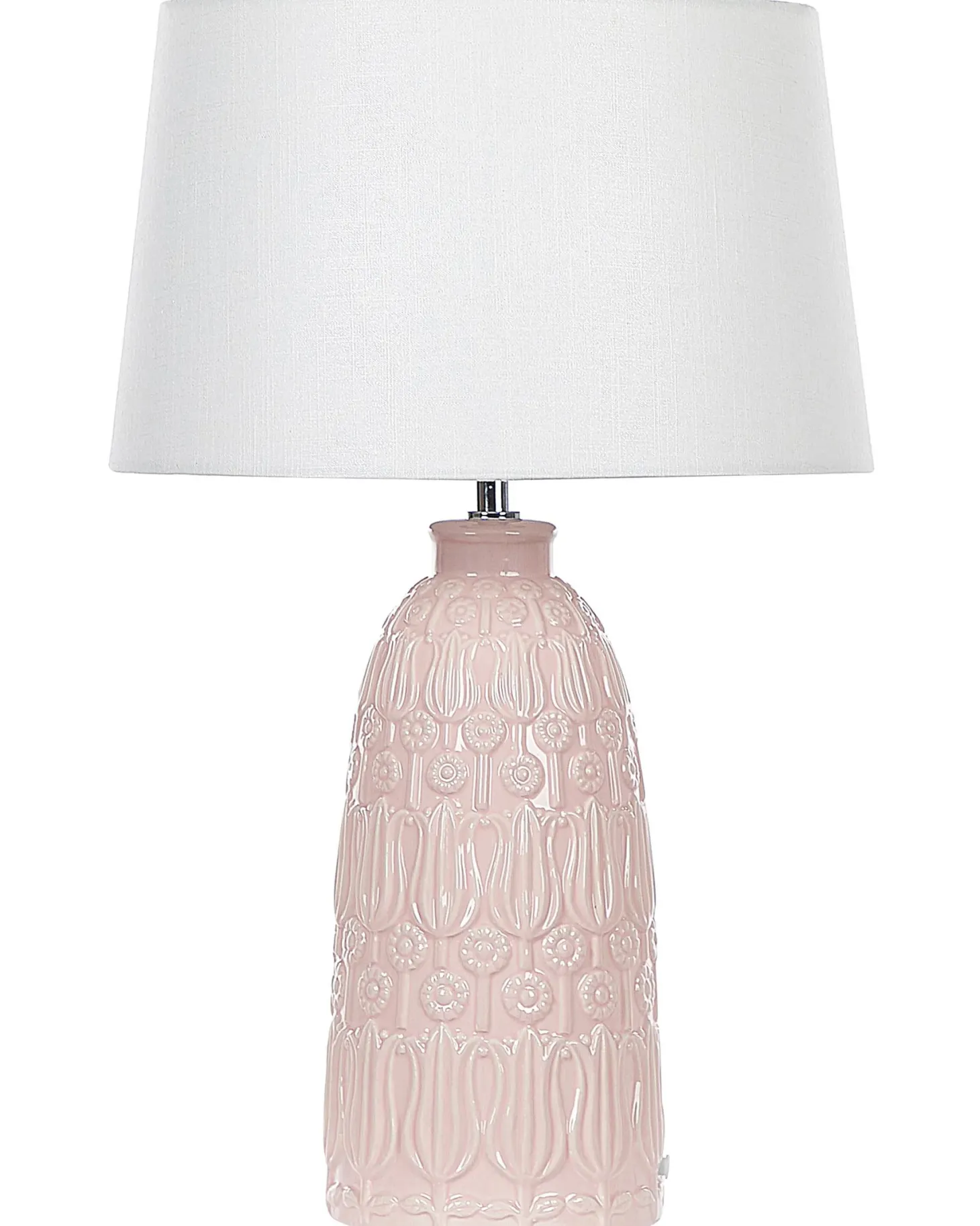 Lampa stołowa ZARIMA Ceramika Różowy