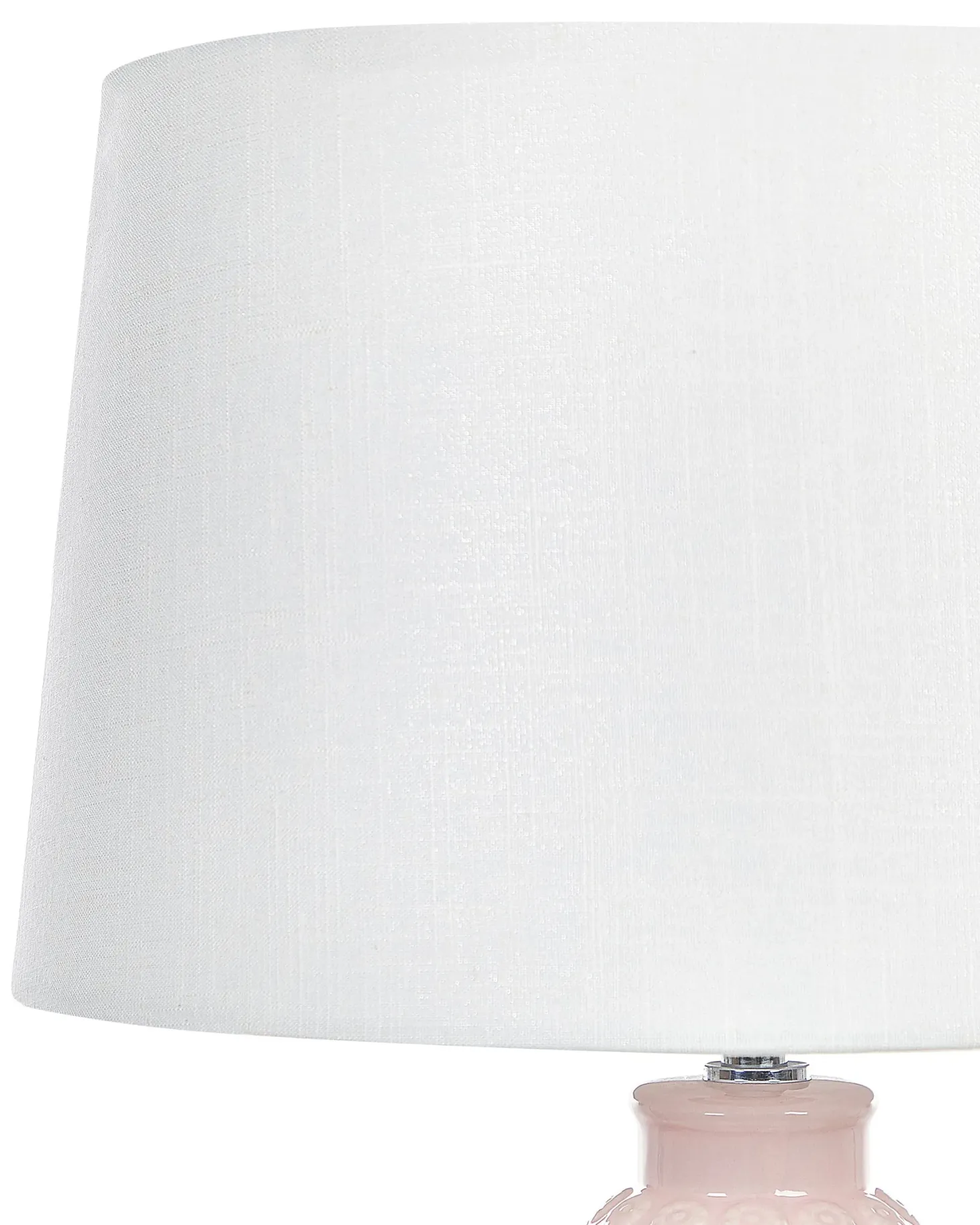 Lampa stołowa ZARIMA Ceramika Różowy
