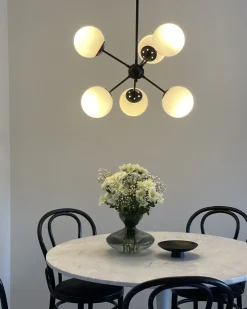 Online Lampa sufitowa ADAWRO Metal / biały Wszystkie Lampy|Lampy Wiszące