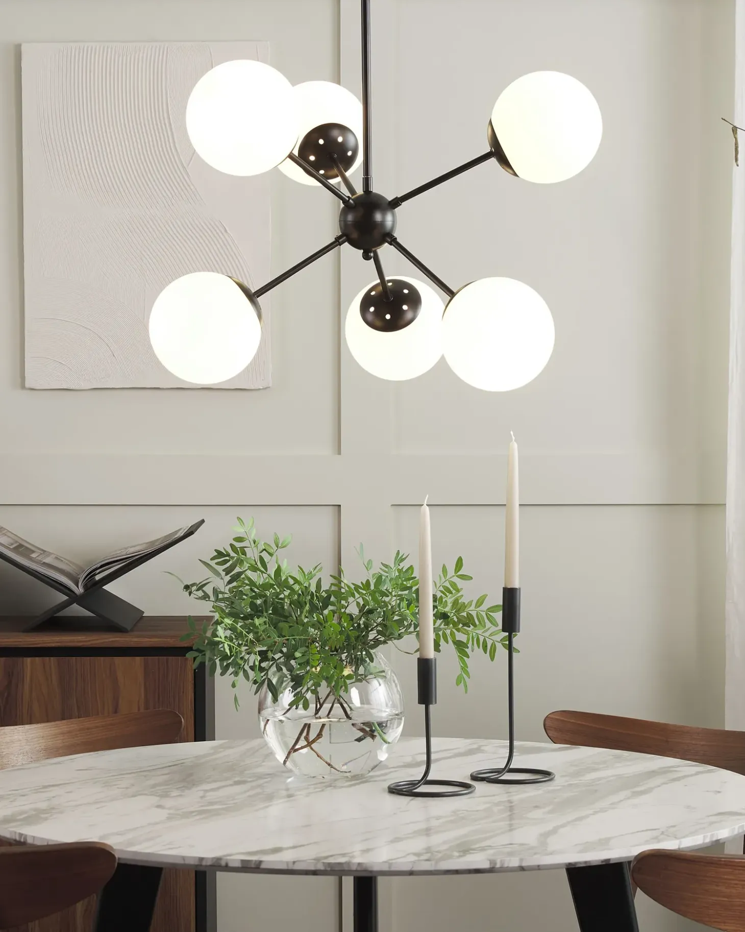 Online Lampa sufitowa ADAWRO Metal / biały Wszystkie Lampy|Lampy Wiszące