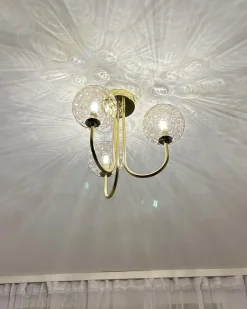 Lampa sufitowa ANADYR Szkło Beżowy