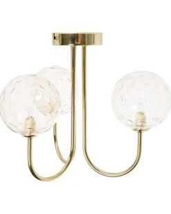 Lampa sufitowa ANADYR Szkło Beżowy