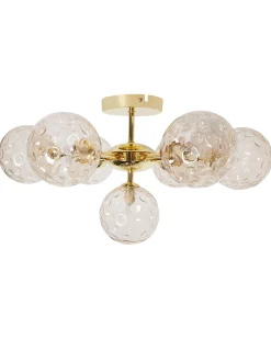 Lampa sufitowa ANADYR Szkło Beżowy