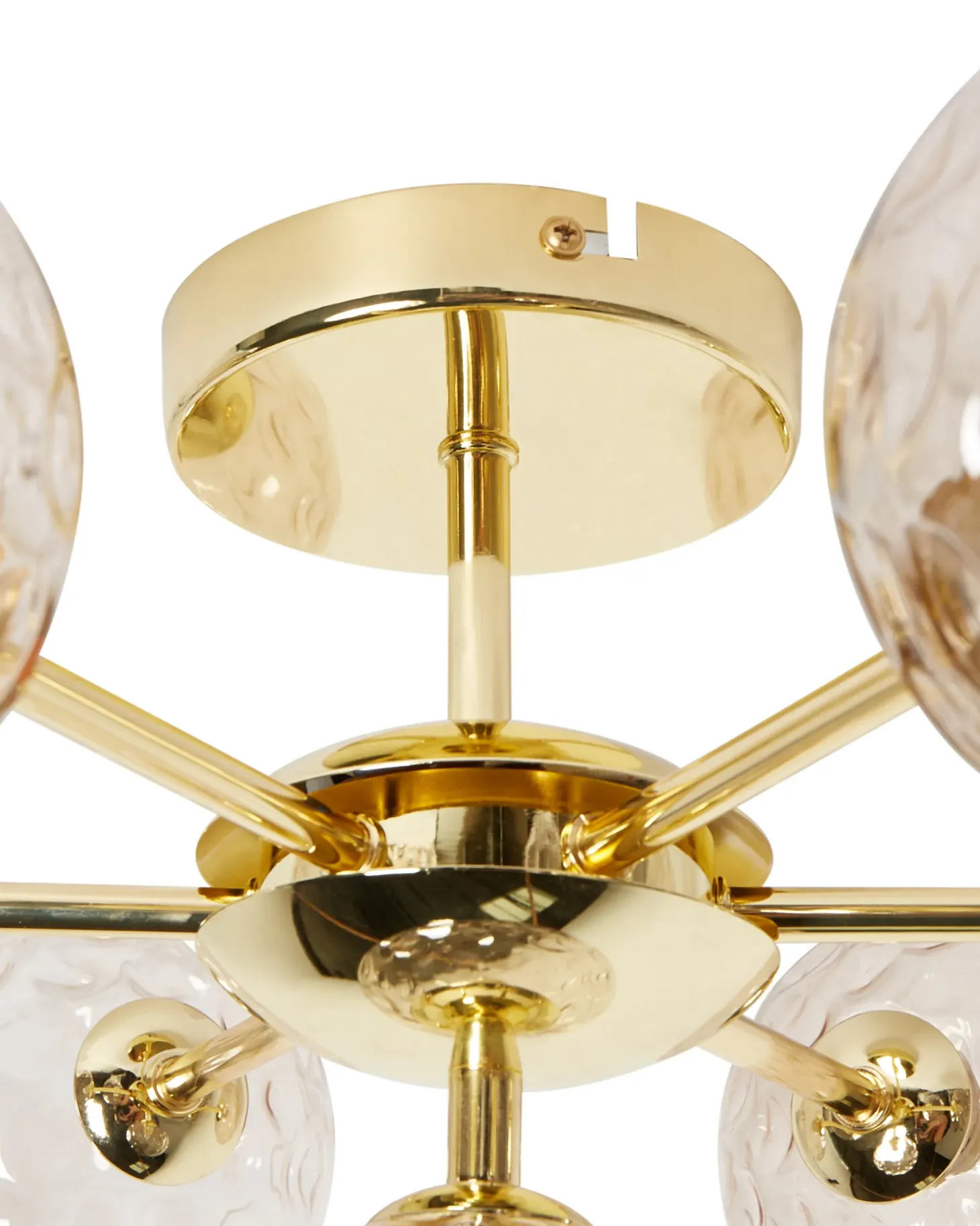 Lampa sufitowa ANADYR Szkło Beżowy