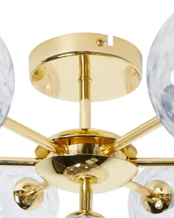 Lampa sufitowa ANADYR Szkło Niebieski