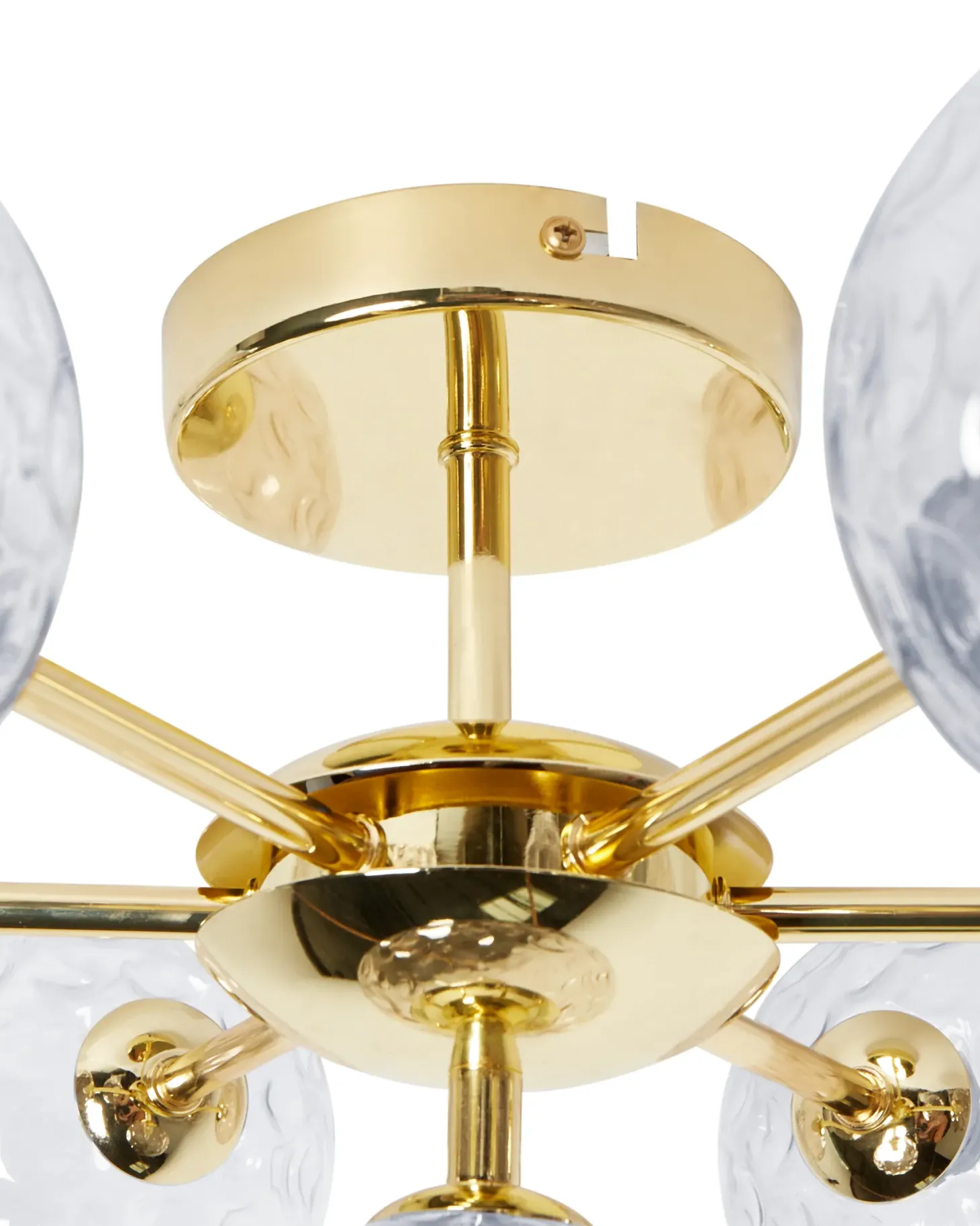Lampa sufitowa ANADYR Szkło Niebieski
