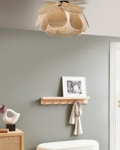 Best Lampa sufitowa CHIREDZI Rattan Naturalny Wszystkie Lampy|Lampy Wiszące