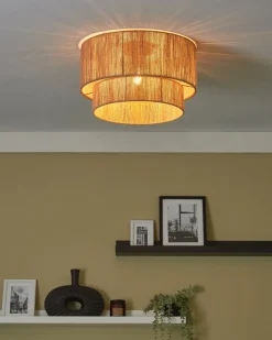 Lampa sufitowa DORING Juta Naturalny