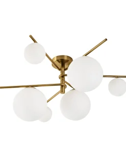 Lampa sufitowa ISAR Metal Złoty