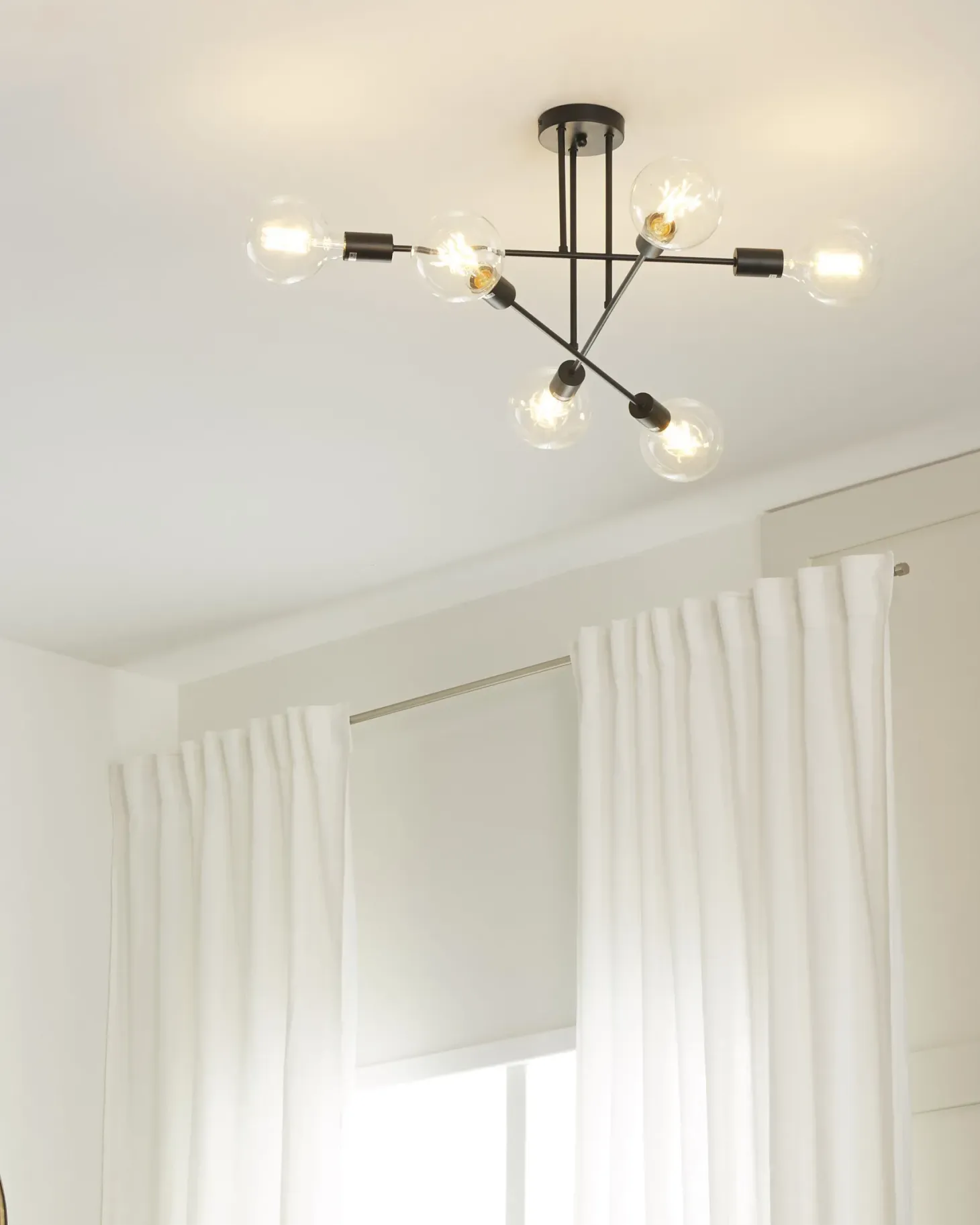 Lampa sufitowa KIDANE Metal Czarny