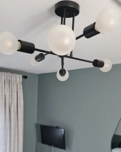 Lampa sufitowa KIDANE Metal Czarny