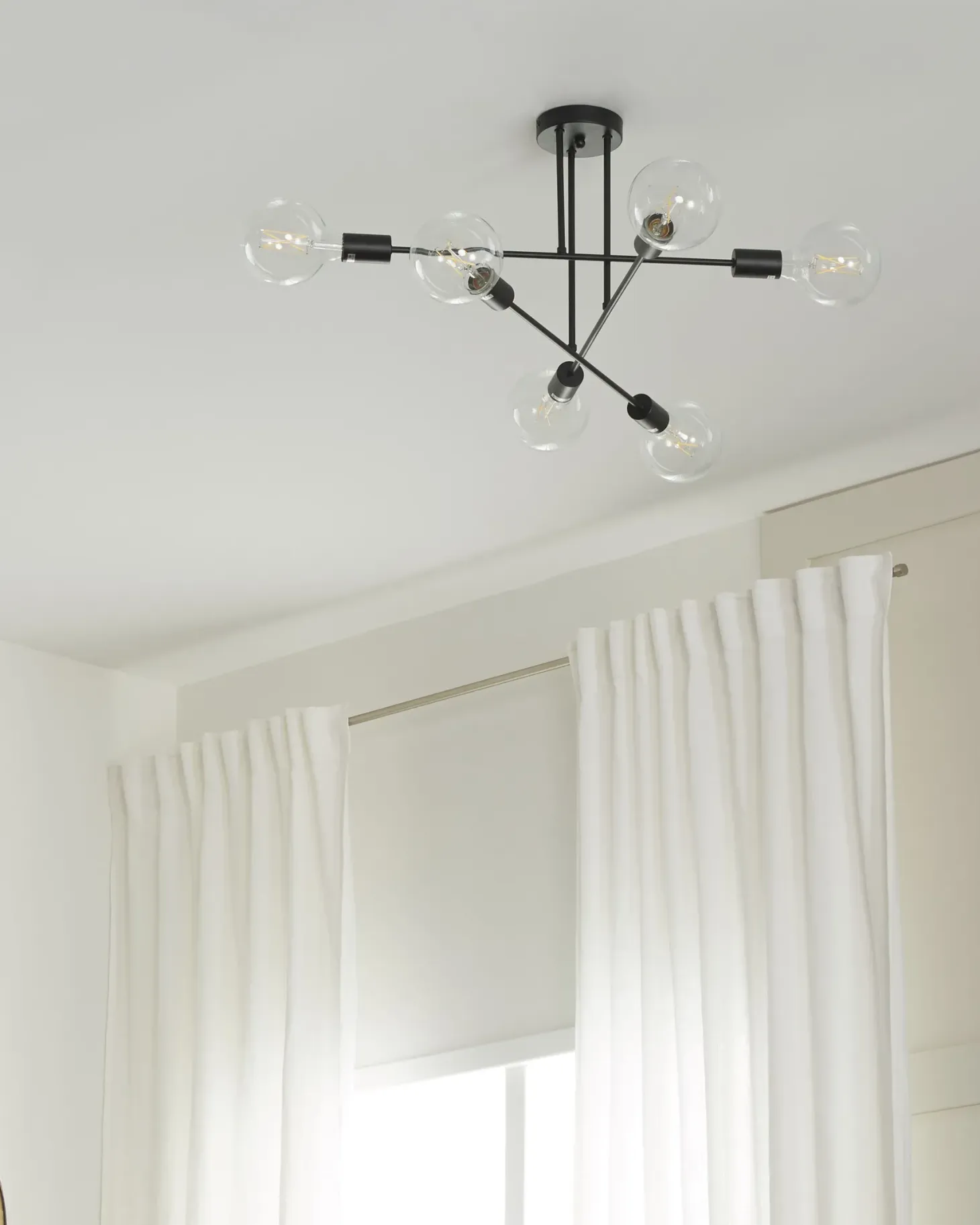 Lampa sufitowa KIDANE Metal Czarny