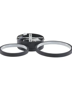 Lampa sufitowa LED AGNAT Metal Czarny