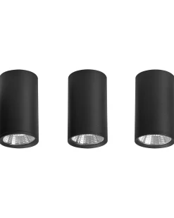 Lampa sufitowa LED BARCALA Metal Czarny