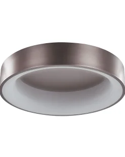 Lampa sufitowa LED DAWEI Metal Jasnobrązowy