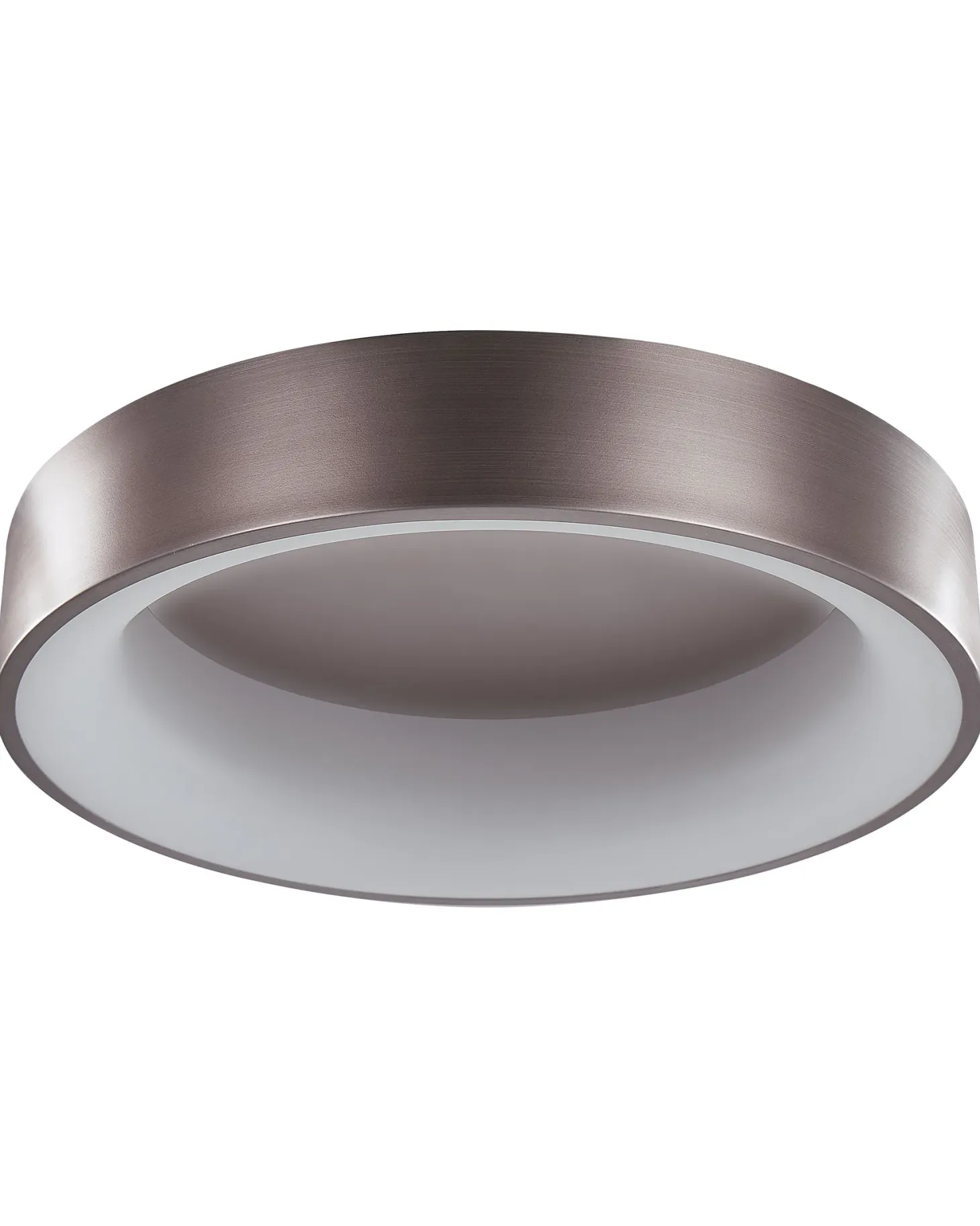 Lampa sufitowa LED DAWEI Metal Jasnobrązowy