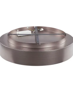 Lampa sufitowa LED DAWEI Metal Jasnobrązowy